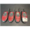 Image 1 : Lot of 4 Motorola Talkabout T 5420 Walkie-Talkies - Used
