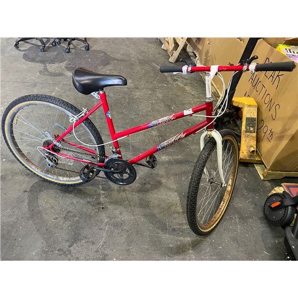 Lot of 1 Road Runner Mountain Tour Bicycle - Used