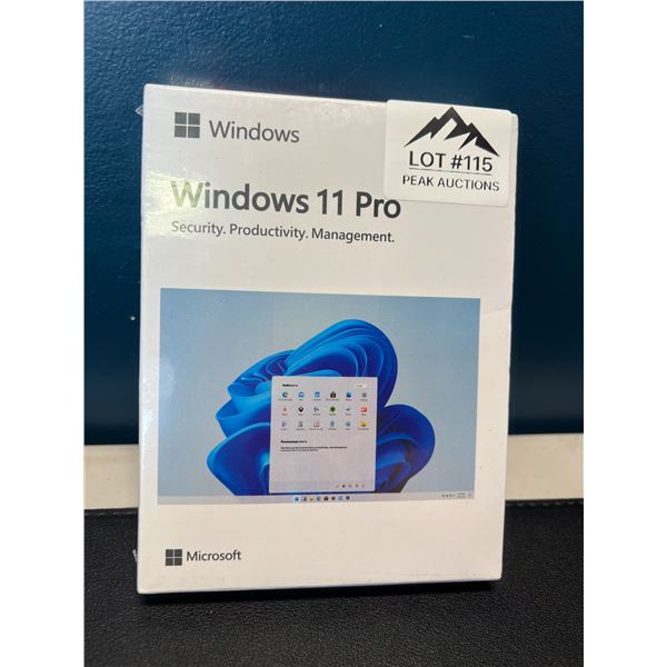 Lot of 1 Windows 11 Pro Edition - BRAND NEW SEALED!