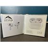 Image 1 : Lot of 2 Pairs of True Wireless Earbuds w/ Wireless Charging Case - White
