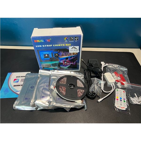 Lot of 1 Rolightic LED RGB Strip Light Kit - 50 FT Length!