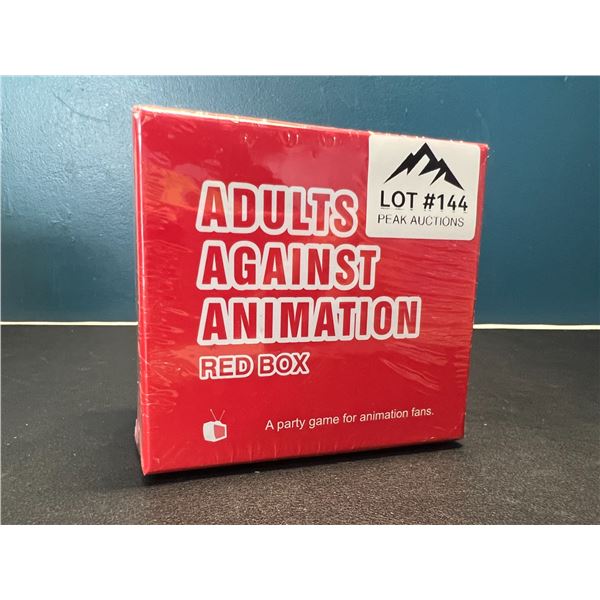 Lot of 1 Adults Against Animation Red Box Edition - Card Game for Adults