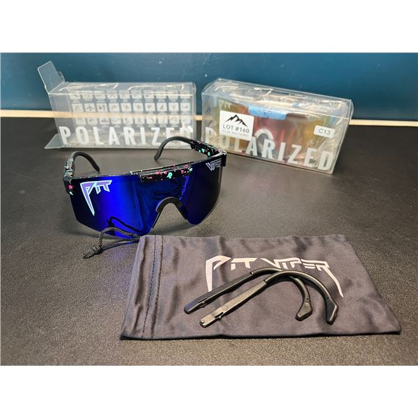 Lot of 2 Pit Viper Polarized Sunglasses