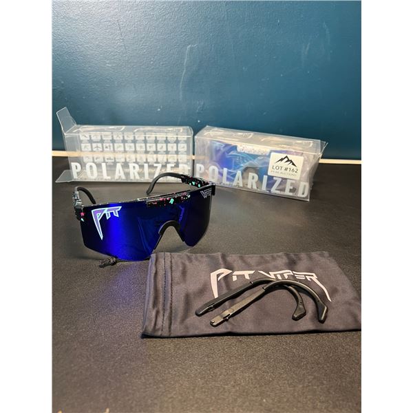 Lot of 2 Pit Viper Polarized Sunglasses
