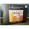 Image 1 : Lot of Air-Tight Food Storage Containers (7 PC Set)