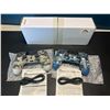 Image 1 : Lot of 2 Wireless Double-Shock Controllers For Playstation 4 (PS4) - Camo Design (Blue+Green)