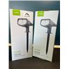 Image 1 : Lot of 2 Boxes of Litom 12LED Solar Landscape Lights - 2PCS Per Box (4 Lights Total)