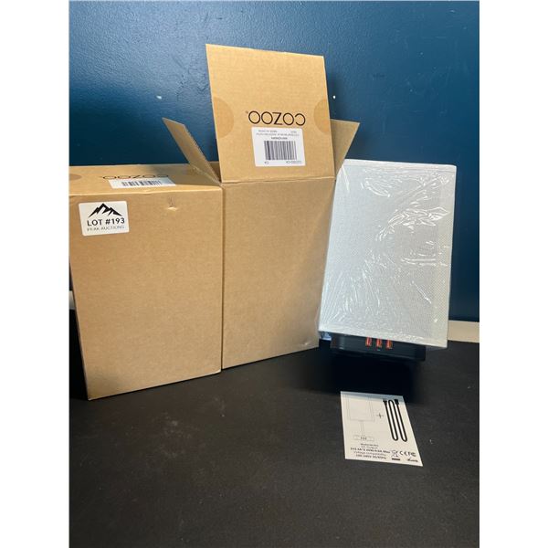 Lot of 2 Table Lamps w/ USB Charging Bases!