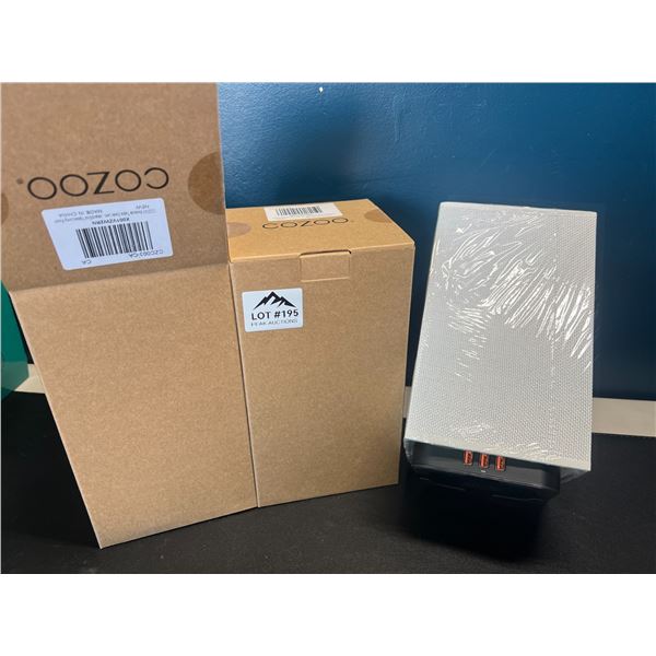 Lot of 2 Table Lamps w/ USB Charging Bases!