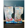 Image 2 : Lot of 2 FrozenMagic Squeeze Cups - Slushie Cups!