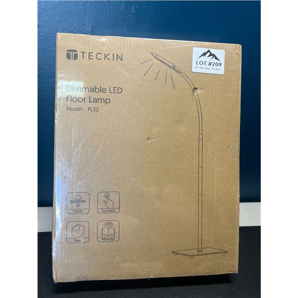Lot of 1 Teckin Dimmable LED Floor Lamp