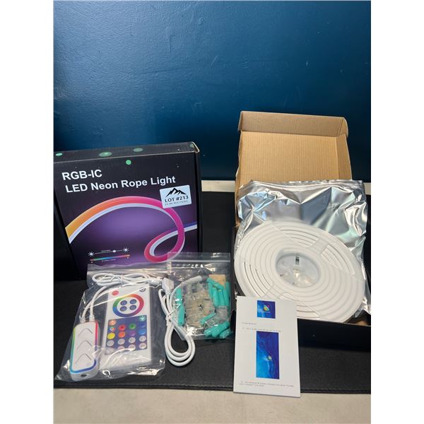 Lot of 2 LED Neon Rope Light Kits