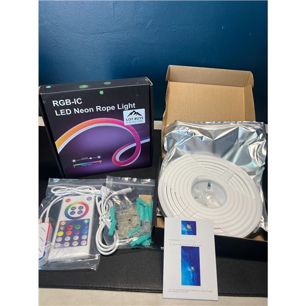 Lot of 2 LED Neon Rope Light Kits