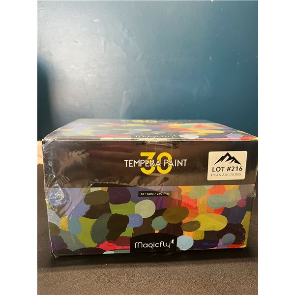 Lot of 1 MagicFly Tempera Paint Set - 30 PCS/Colors
