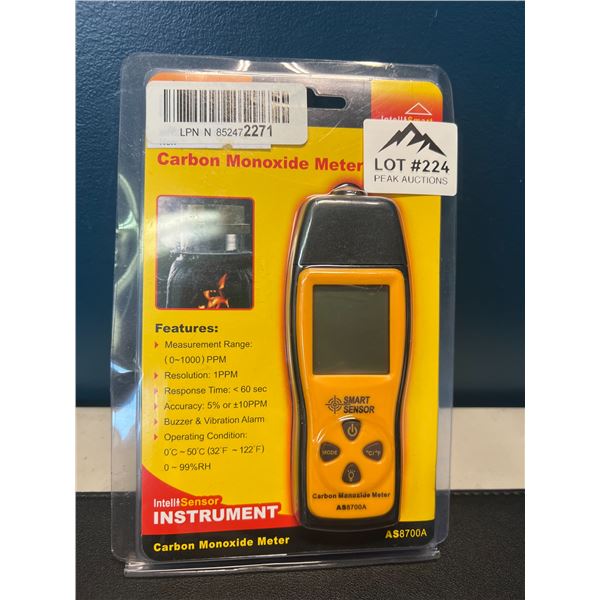 Lot of 1 Carbon Monoxide Meter
