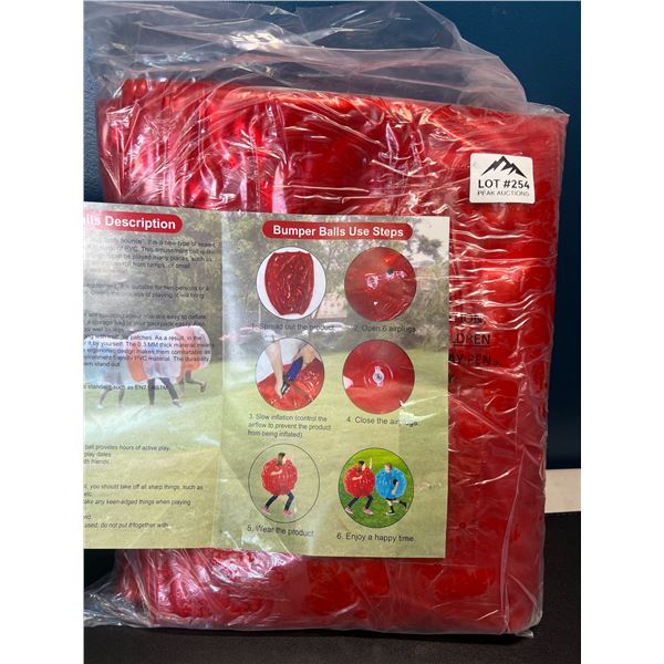 Lot of 1 Inflatable Wearable Bumper/Bubble Ball