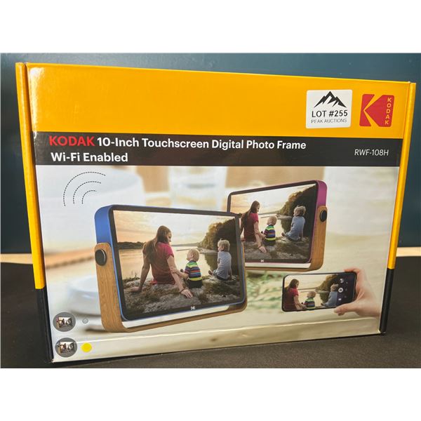 Lot of 1 Kodak 10-inch Touchscreen WiFi Digital Photo Frame