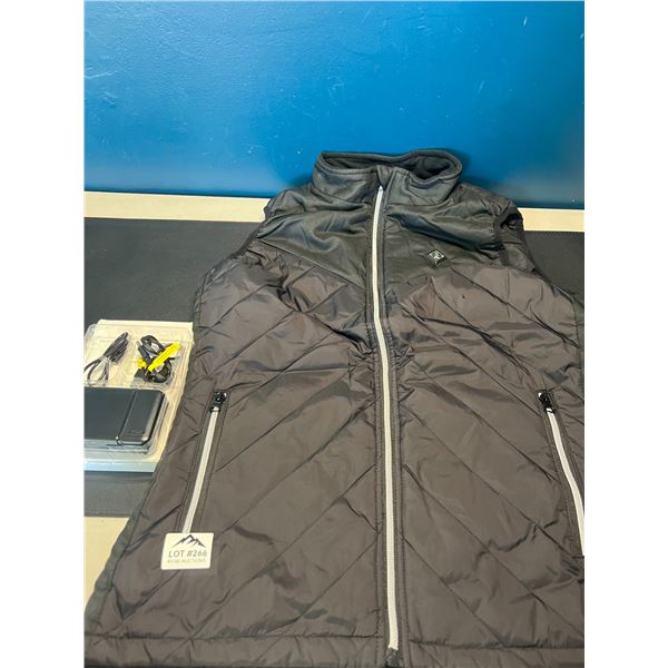 Lot of 1 Heated Vest for Men/Women w/ Powerbank - Size X-Large