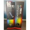 Image 1 : Lot of 2 RGB-01 XL Illuminated Gaming Mousepads