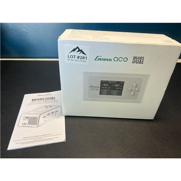 Lot of 1 Gens Ace IMARS Dual Smart Balance Charger