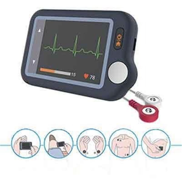 Lot of 1 Pulsebit EX Personal EKG Tracker/Heart Monitor Device