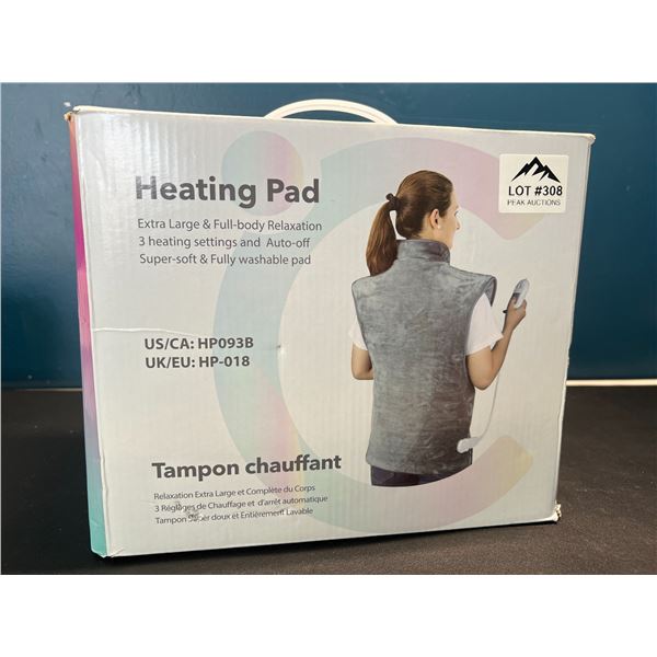 Lot of 1 Body Heating Pad - Wearable Heating Pad for Neck, Back, & Shoulders