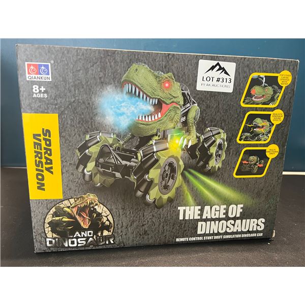 Lot of 1 R/C Spray Dinosaur 4x4 Remote Control Stunt Car