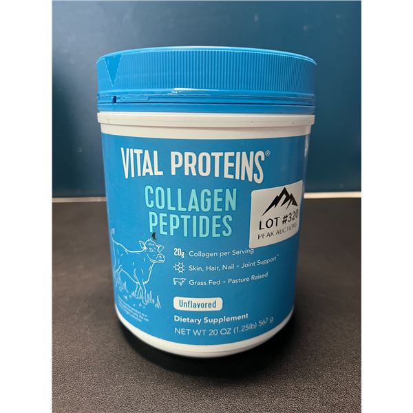 Lot of 1 Vital Proteins Collagen Peptides Powder Diet Supplement - 1.25lbs