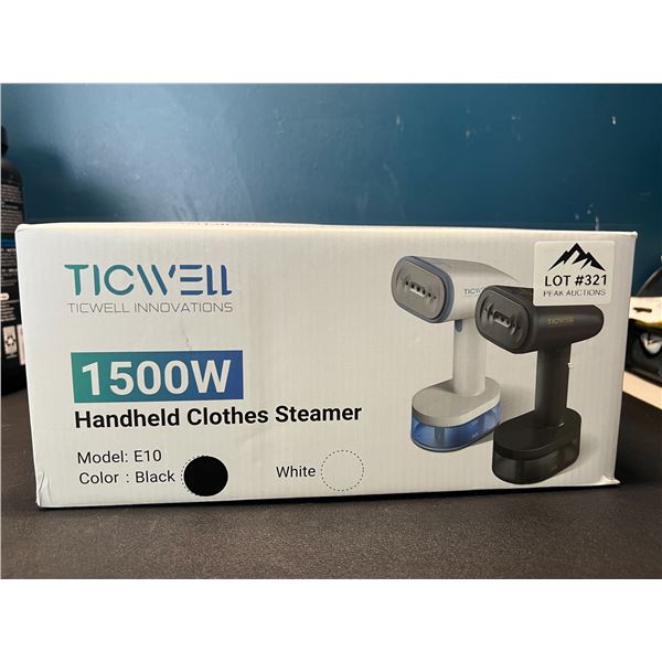 Lot of 1 Handheld Clothes Steamer