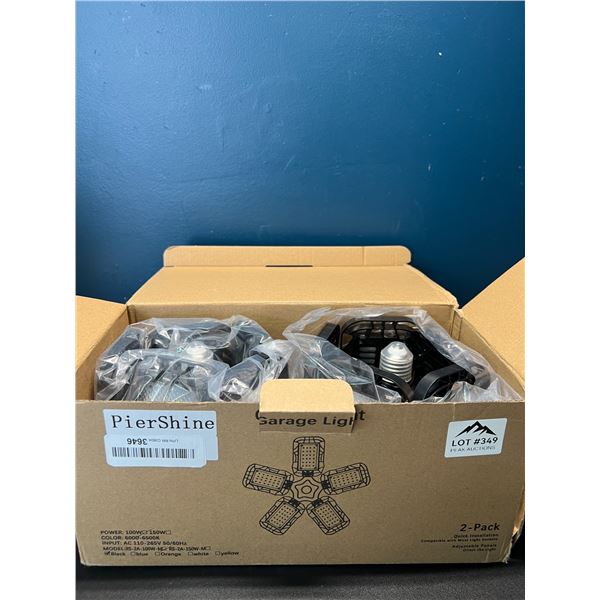 Lot of LED Deformable Garage Lights - 2pack