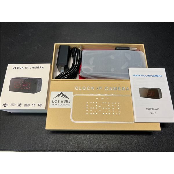 Lot of 1 Hidden Alarm Clock Spy Camera