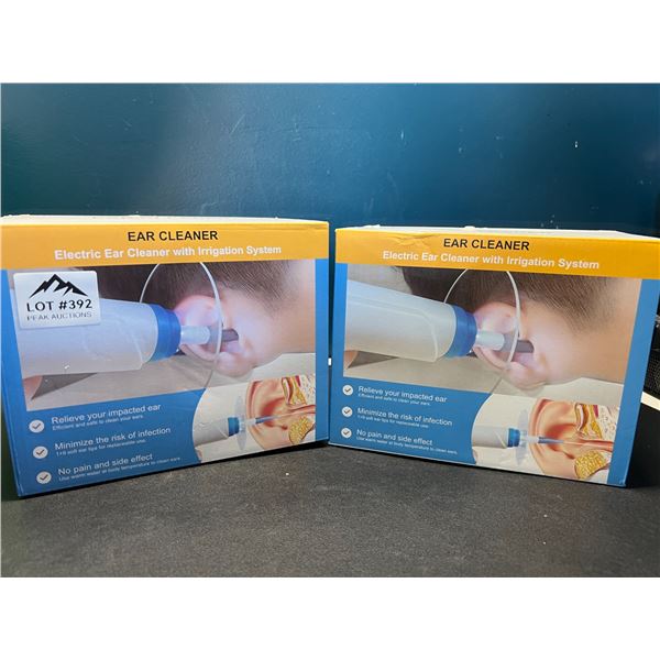 Lot of 2 Electric Ear Cleaners w/ Irrigation System