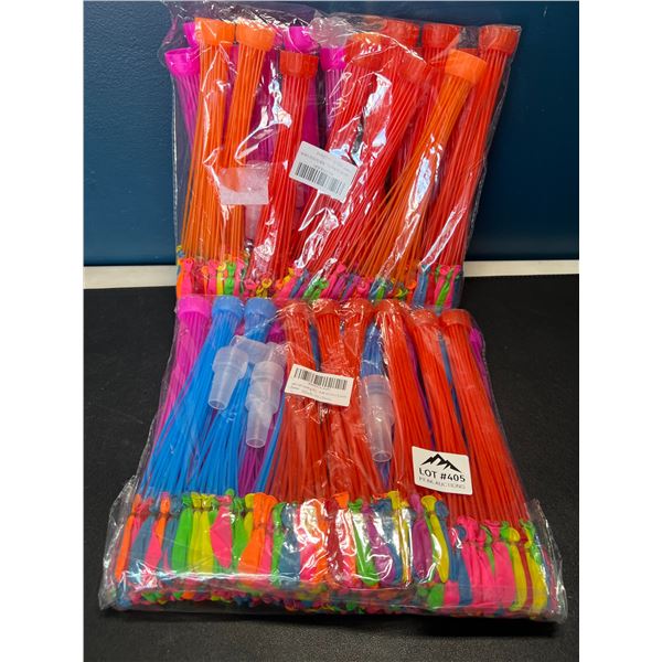 Lot Of 2 Multi Packs Of Self Sealing Easy Fill Water Balloons 666 Lot of 2 multi packs of self sealing easy fill water balloons 666