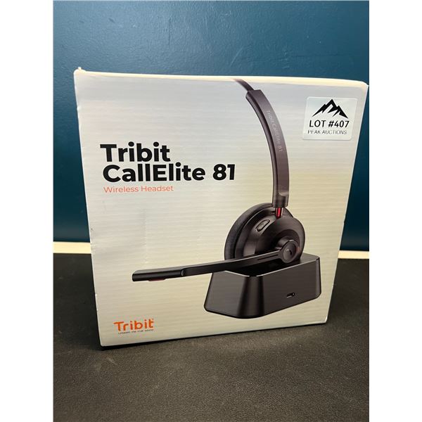 Lot of 1 Tribit CallElite 81 Wireless Headset