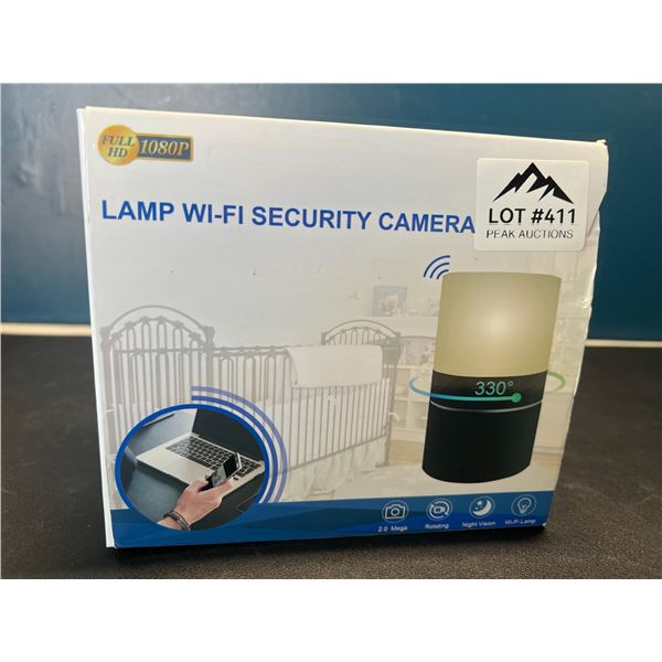 Lot of 1 Lamp WiFi Security Camera