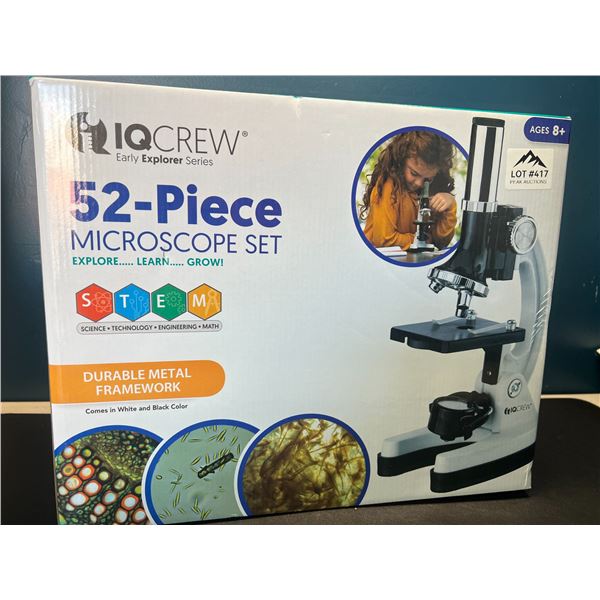 Lot of 1 IQ-Crew 52-Piece Microscope Set