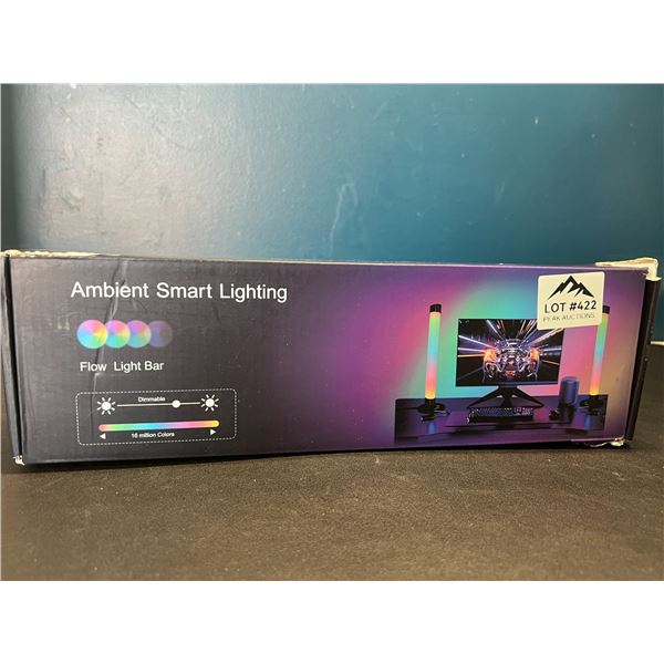 Lot of LED RGB Ambient Smart Flow Light Bars - 2pack
