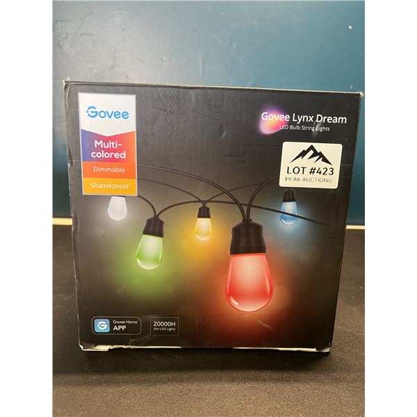 Lot of Govee Lynx Dream LED Bulb String Lights - 48FT Length