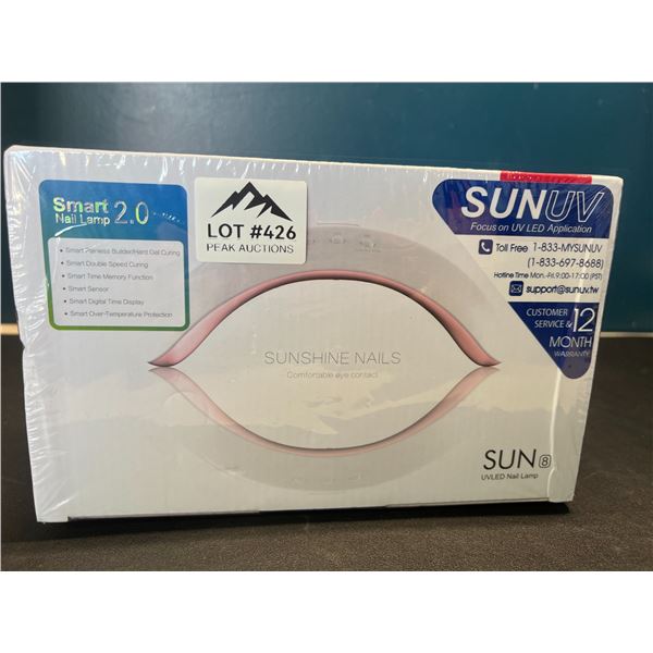 Lot of 1 SunUV 2-in-1 LED/UV Nail Lamp
