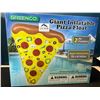 Image 1 : Lot of 1 Giant Inflatable Pizza Pool Float - 75 x 61 inches!