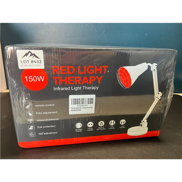 Lot of 1 Red Light Therapy Ifrared Heat Lamp - 150W