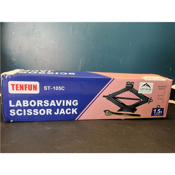 Lot of 1 Laborsaving Scissor Jack Tool