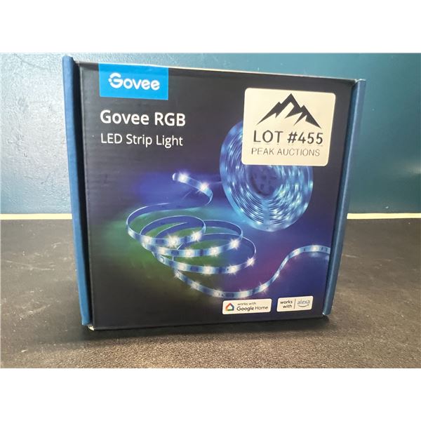 Lot of 1 Govee RGB LED Smart Strip Light Kit - 16.4 FT Length
