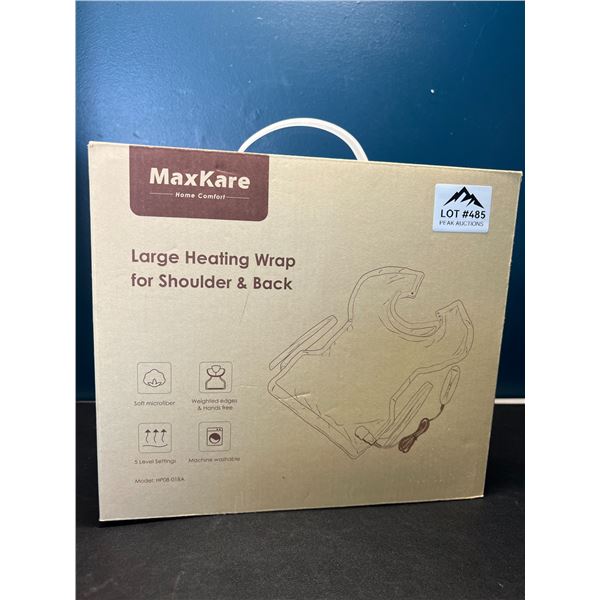 Lot of 1 MaxKare Large Heating Wrap for Shoulders & Back
