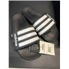 Image 2 : Lot of 1 Pair of Adidas Adilette Comfort Slides - Size 4