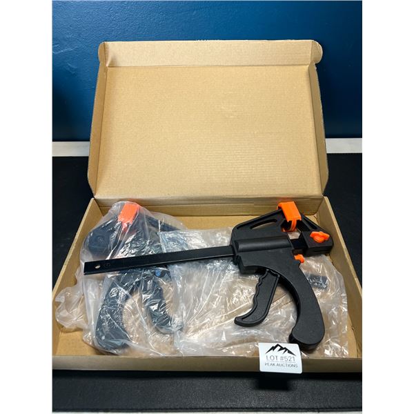 Lot of 2 One-Handed Bar Clamps/Quick Release Clamp Tools