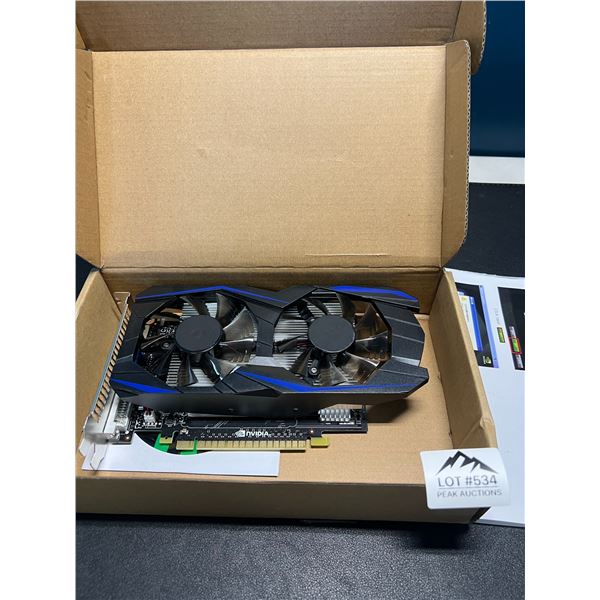 Lot of 1 NVIDIA GTX1050TI 4GB DDR5 Graphics Card