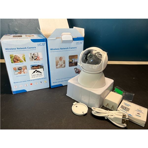 Lot of 2 Wireless Network Indoor Security Cameras/Baby Monitors