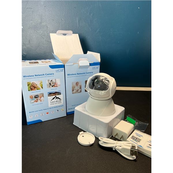 Lot of 2 Wireless Network Indoor Security Cameras/Baby Monitors