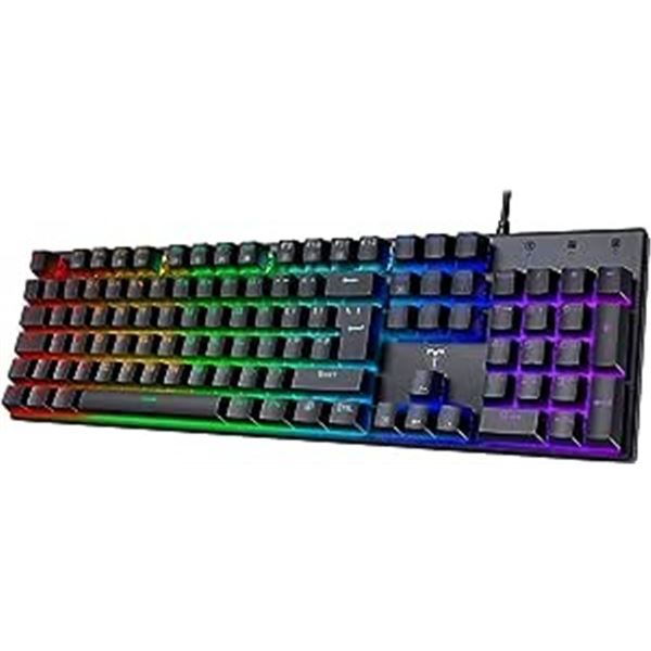 Lot of 2 Mechanical RGB Wired Gaming Keyboards